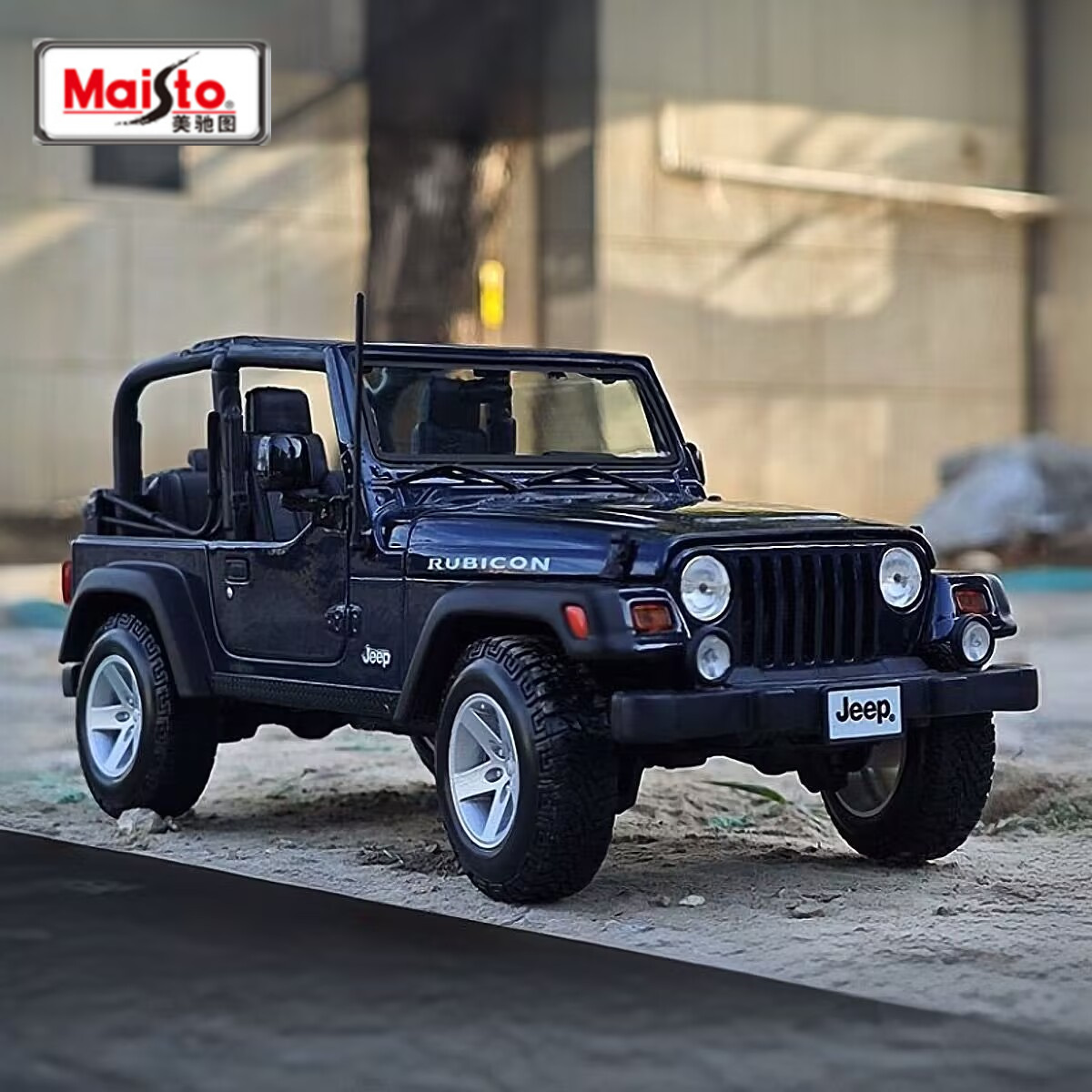 Kids Toys Jeep - Maisto 1:18 Jeep Wrangler Rubicon, модель