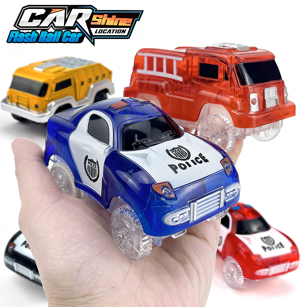 Kids Toys Jeep - Волшебные светящиеся гоночные машинки, полицейские джипы,