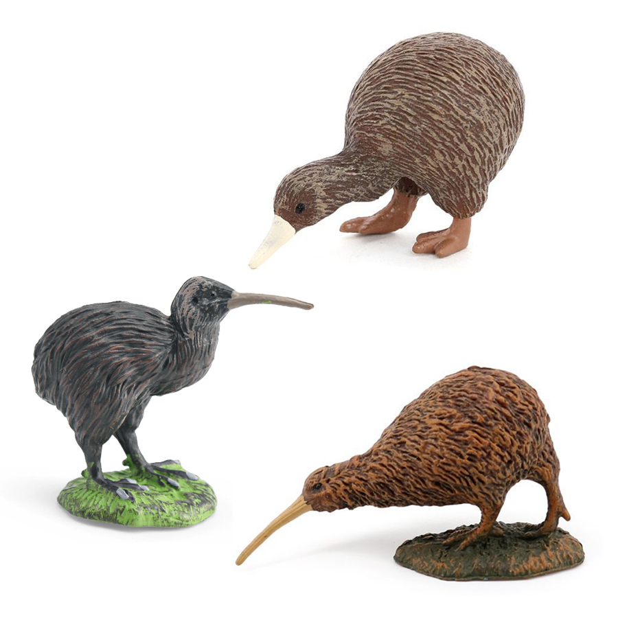 Kids Toys New Zealand - Реалистичные фигурки птиц киви, модели животных,