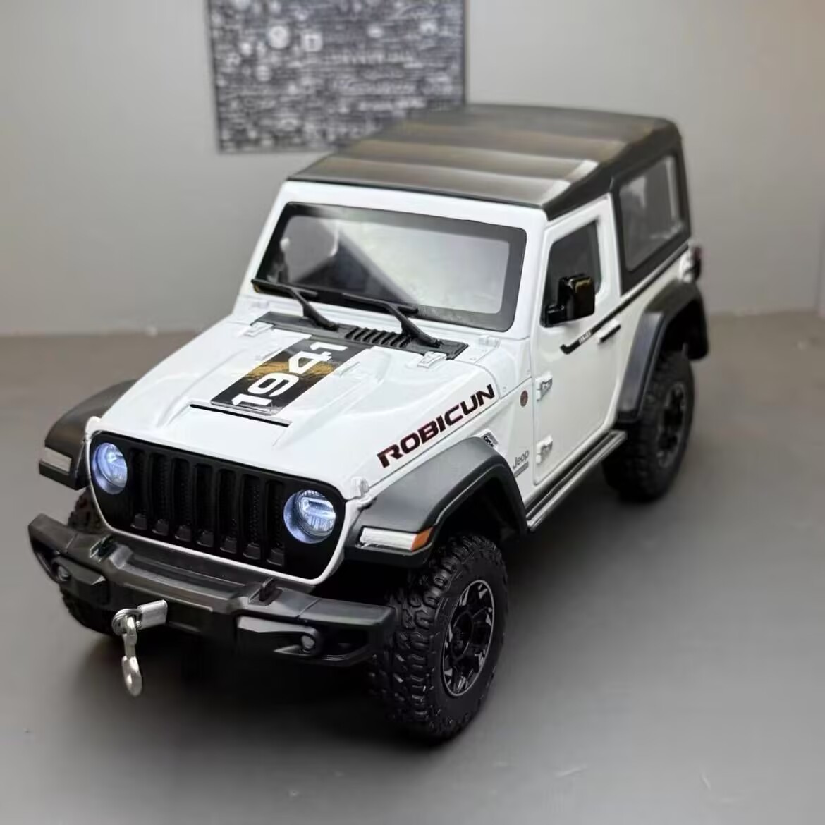 Kids Toys Jeep - 1:24 Jeeps Wrangler Rubicon, модель автомобиля