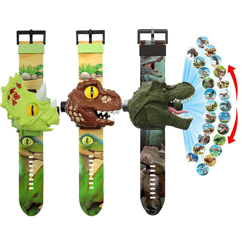 Kids Toys Cartoon Images - 24, детские часы с имитационной проекцией,