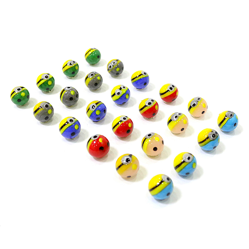 Kids Toys Cartoon Images - 24 шт., милый редкий стеклянный шарик,