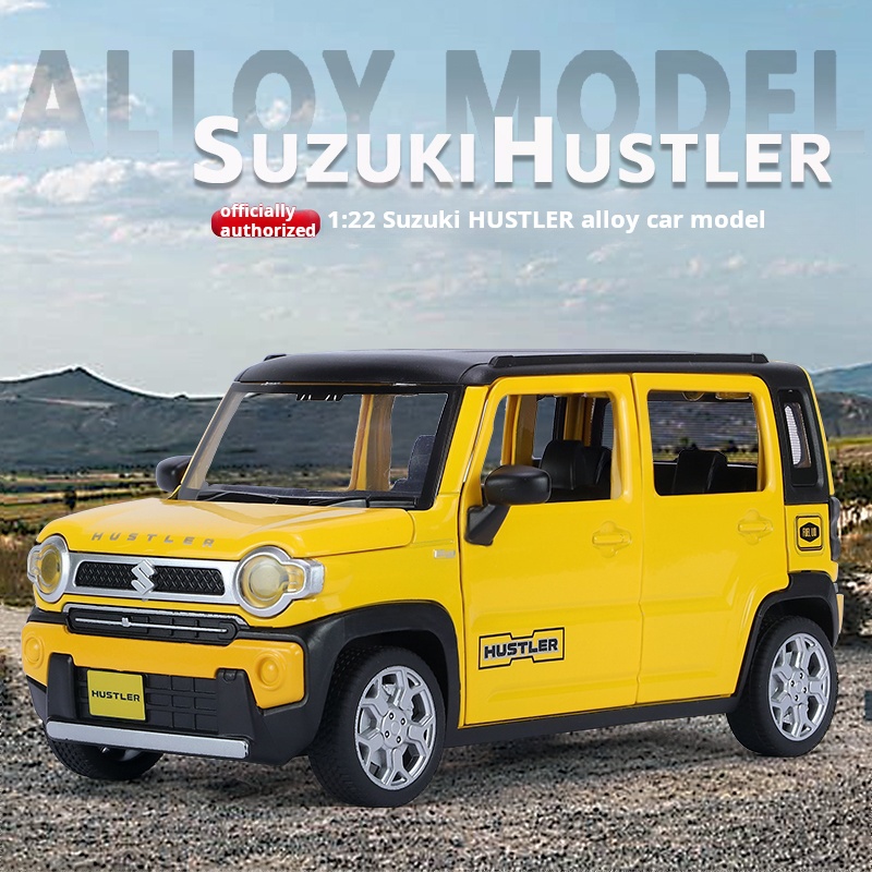 Kids Toys Jeep - Машинка-внедорожник HUSTLER 1:22, модель из сплава,