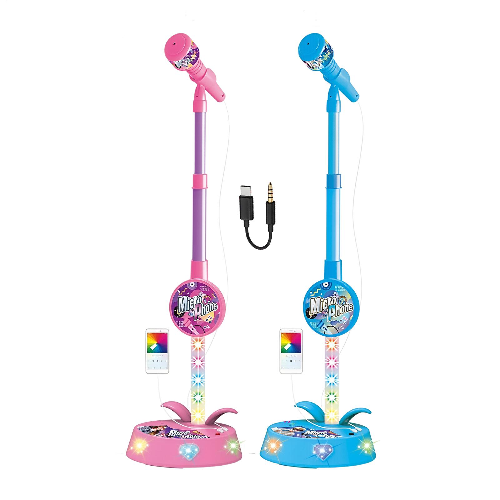 Kids' Toys - Детский микрофон с подставкой, беспроводной, с