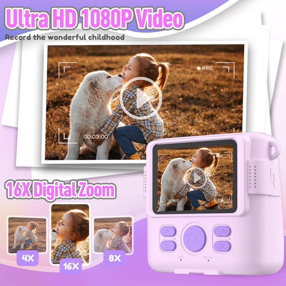 Камера для мгновенной печати д – обзор и цена Toys For Kids Video