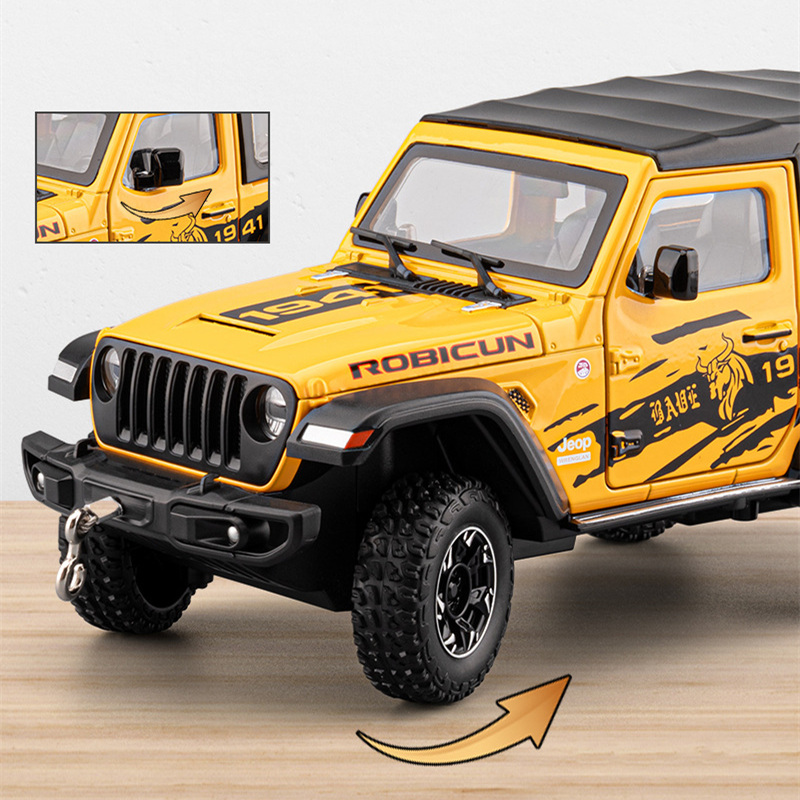 1:24 Jeeps Wrangler Rubicon, м – обзор и цена Kids Toys Jeep