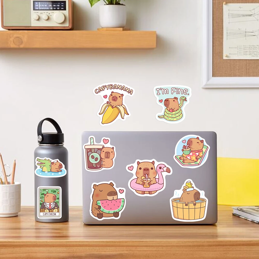 Милые наклейки для кафе с капи – обзор и цена Kids Toys Laptop