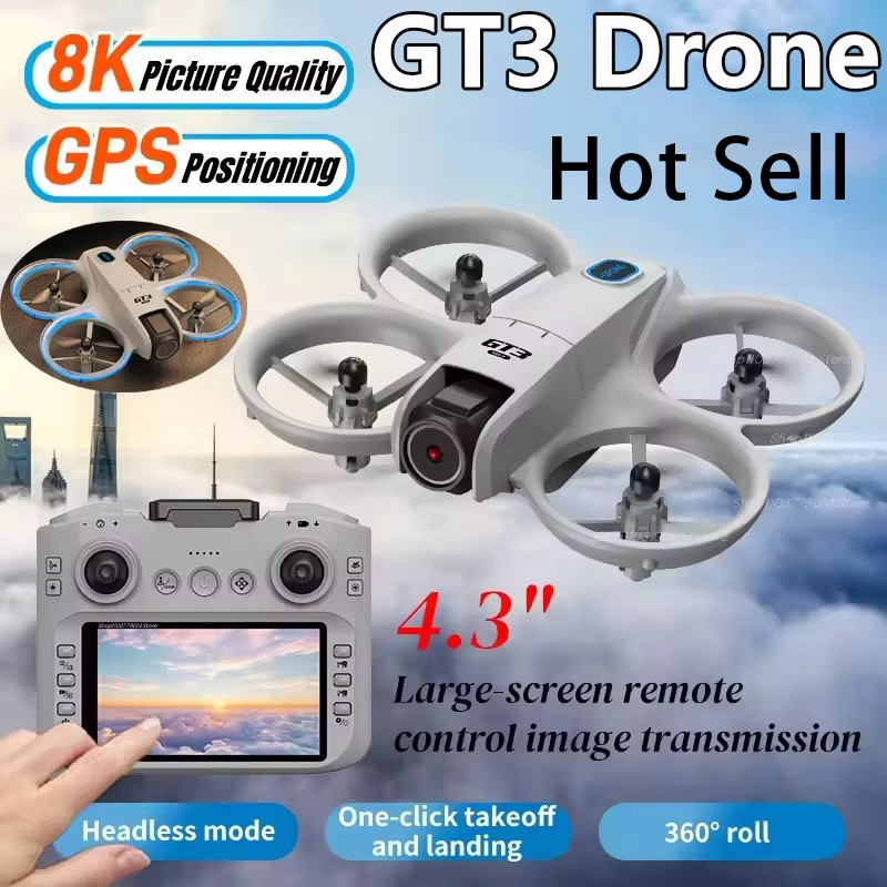 Новый дрон GT3 MAX 8K HD 4,3 д – обзор и цена Toys For Kids Video