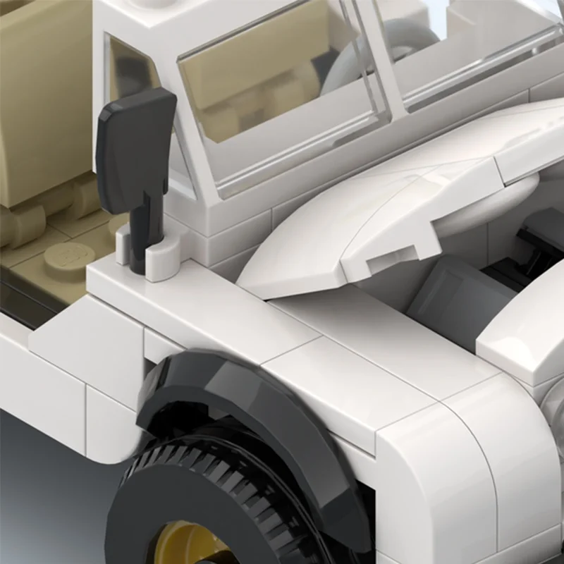 202 детали MOC Jeep CJ 7 Daisy – обзор и цена Kids Toys Jeep