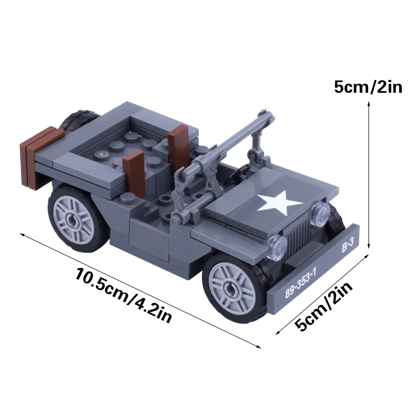 Военные фигурки MOC WW2 США, д – обзор и цена Kids Toys Jeep
