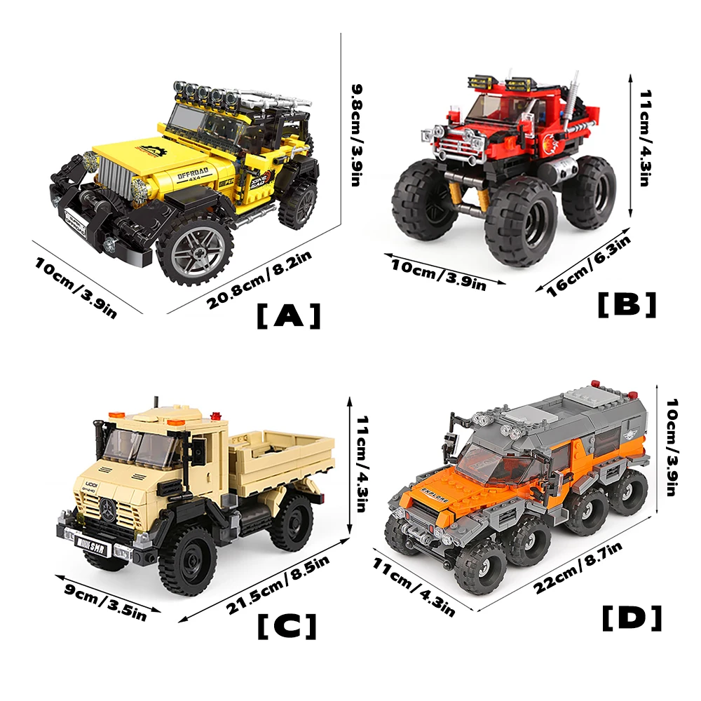 DIY автомобиль грузовик набор  – обзор и цена Kids Toys Jeep